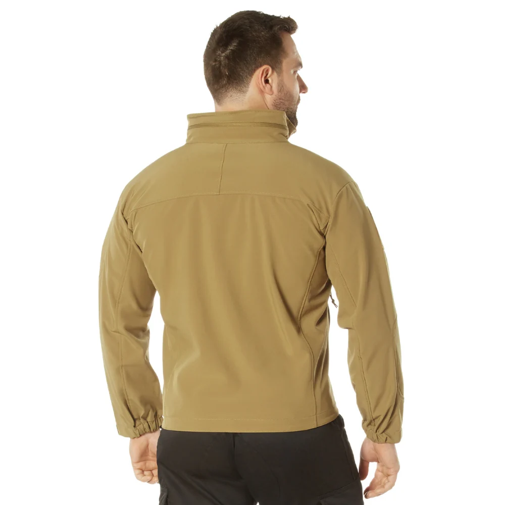 Rothco Covert Ops Lightweight Soft Shell Jacket (Coyote Brown) - Image 3