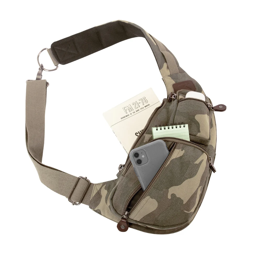 Rothco Crossbody Canvas Sling Bag - Image 21