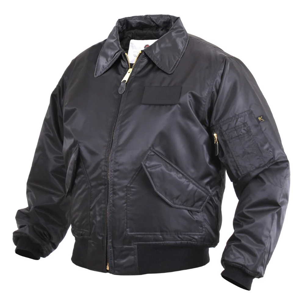 Rothco CWU-45P Flight Jacket (Black) - Image 2
