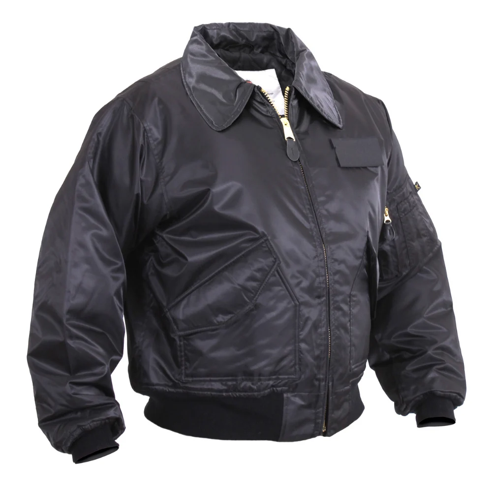 Rothco CWU-45P Flight Jacket (Black) - Image 3