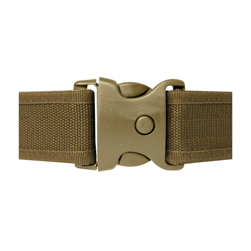 Rothco Deluxe Triple Retention Duty Belt (Coyote Brown) - Image 4