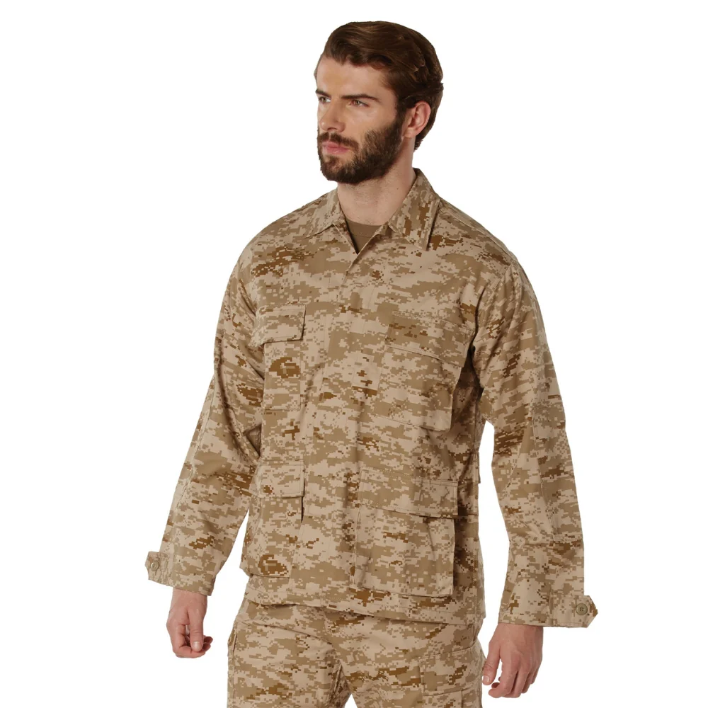 Rothco Digital Camo BDU Shirts (Desert Digital Camo) - Image 2