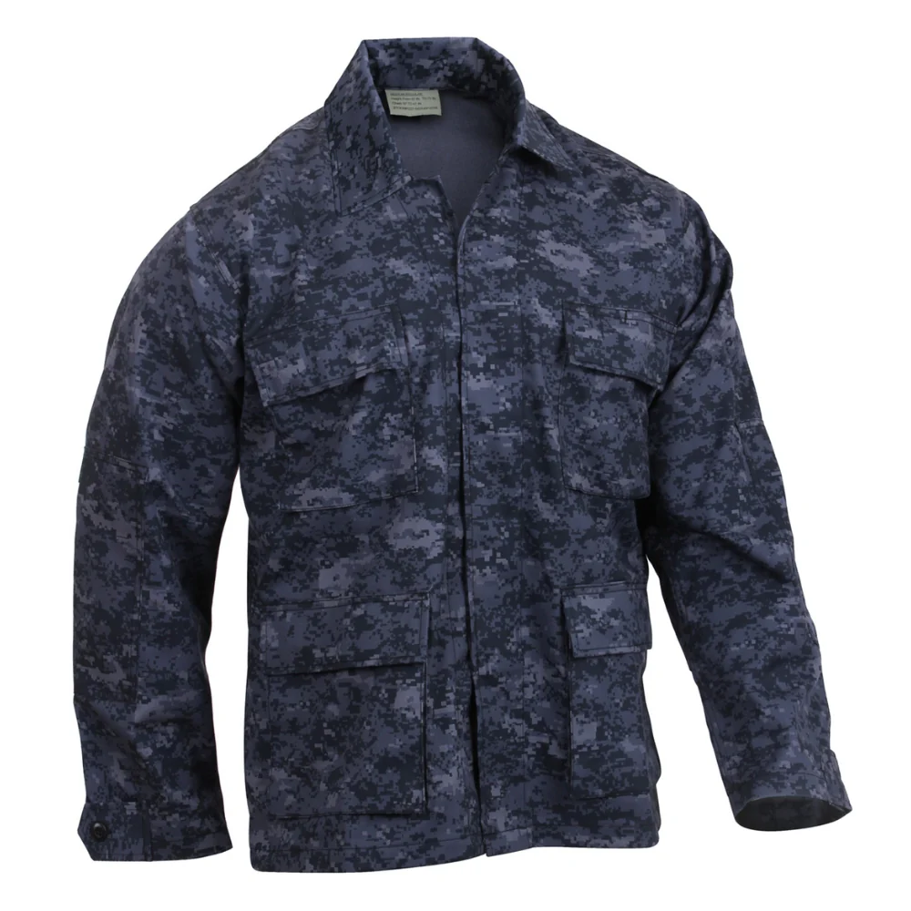Rothco Digital Camo BDU Shirts (Midnight Digital Camo)