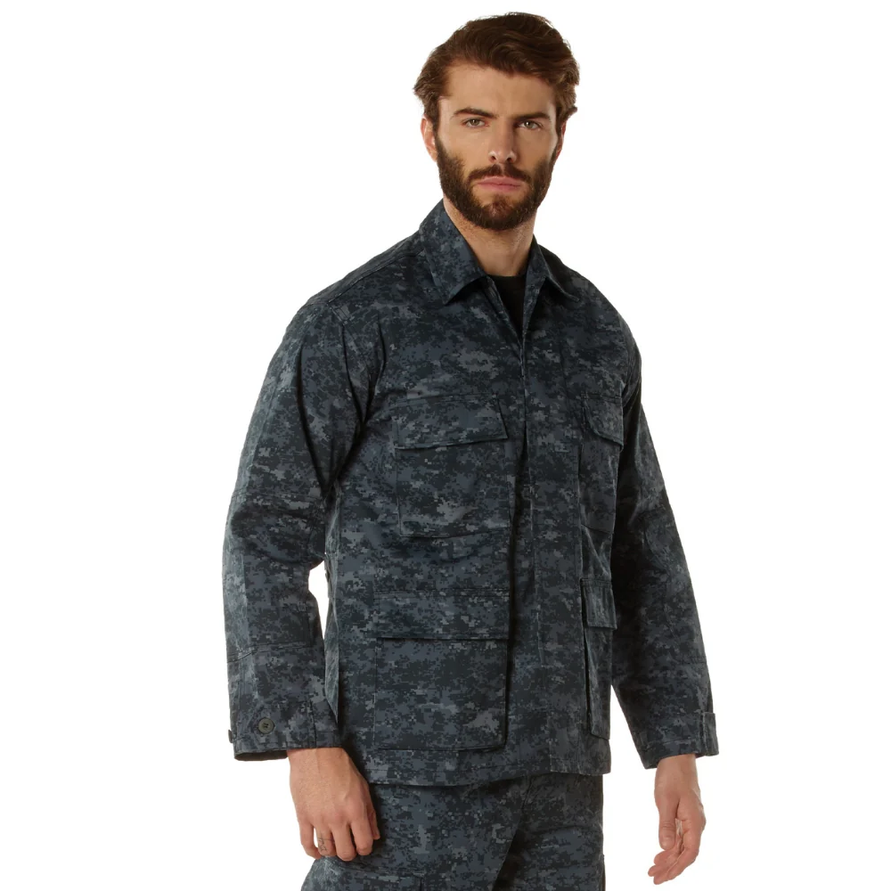 Rothco Digital Camo BDU Shirts (Midnight Digital Camo) - Image 2