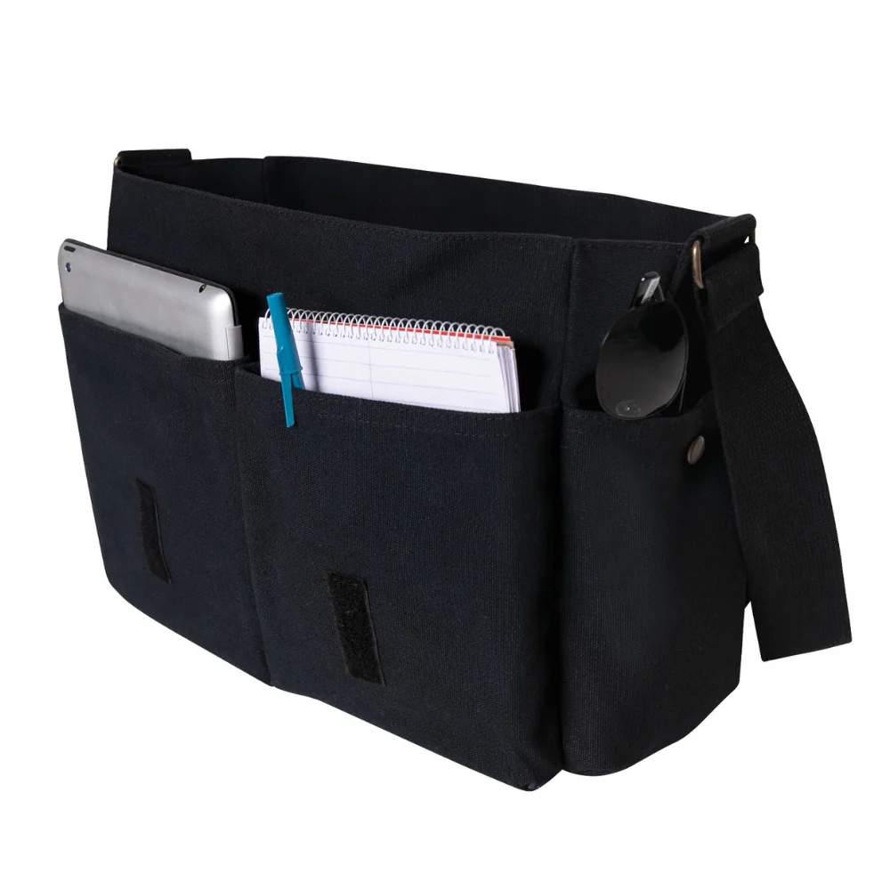 Rothco Distressed U.S. Flag Canvas Messenger Bag | RCO-613902054189 - Image 3