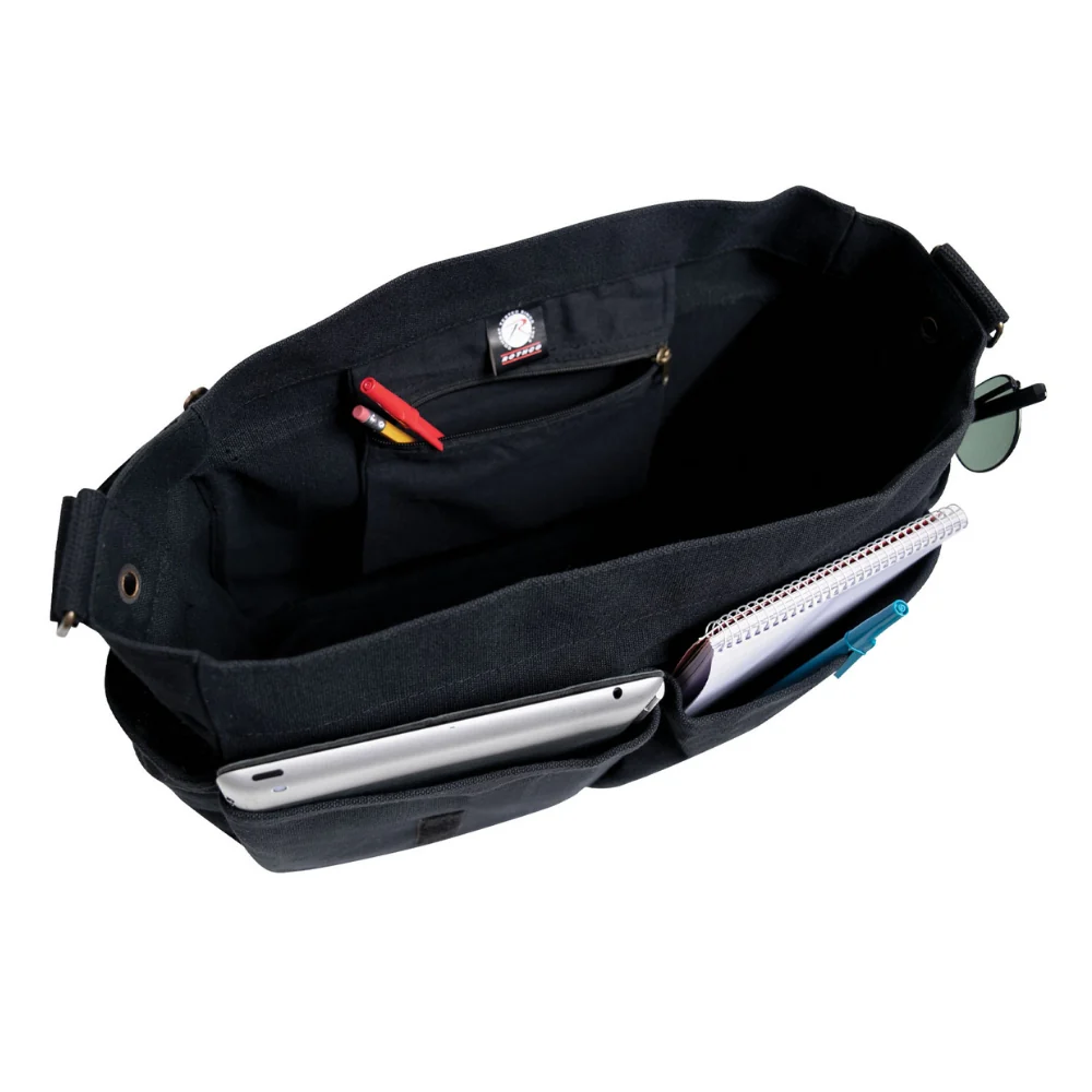 Rothco Distressed U.S. Flag Canvas Messenger Bag | RCO-613902054189 - Image 4
