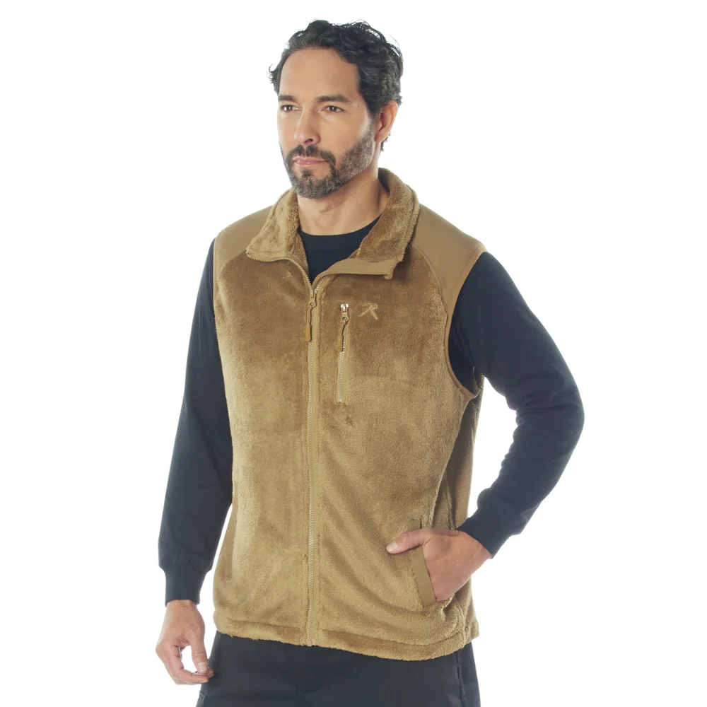 Rothco E.C.W.C.S. Fleece Vest (Coyote Brown)