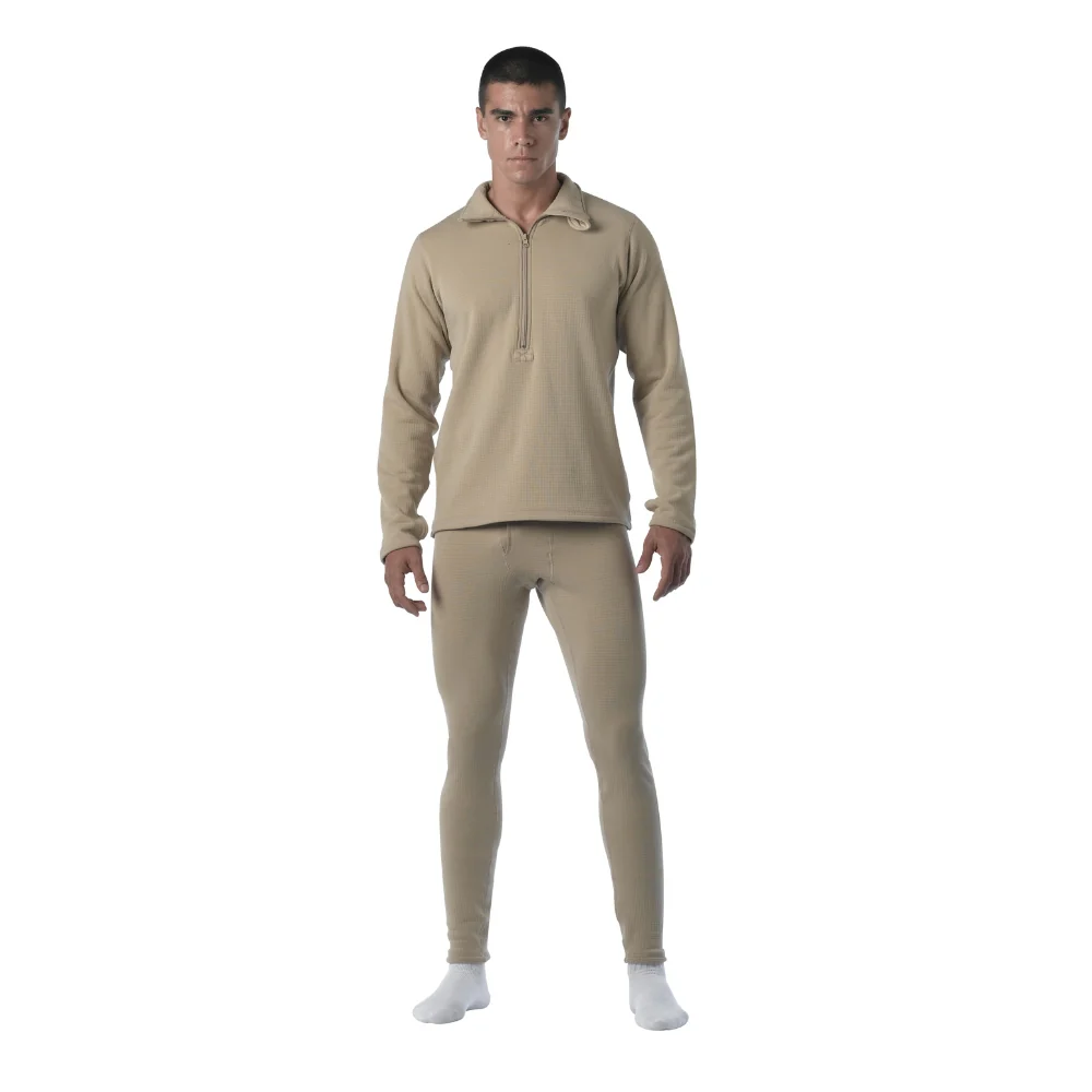 Rothco ECWCS Gen III Mid-Weight Underwear Bottoms Level II (Desert Sand)