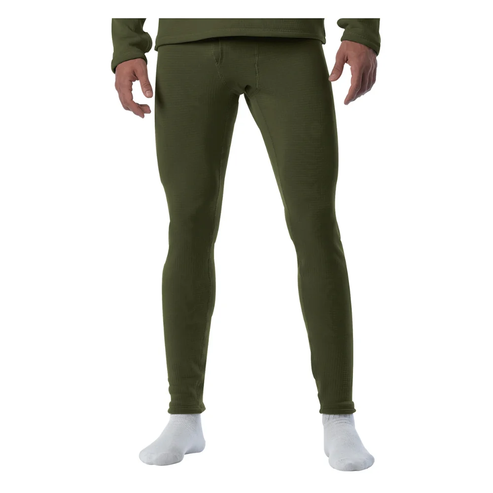 Rothco ECWCS Gen III Mid-Weight Underwear Bottoms Level II (Olive Drab)