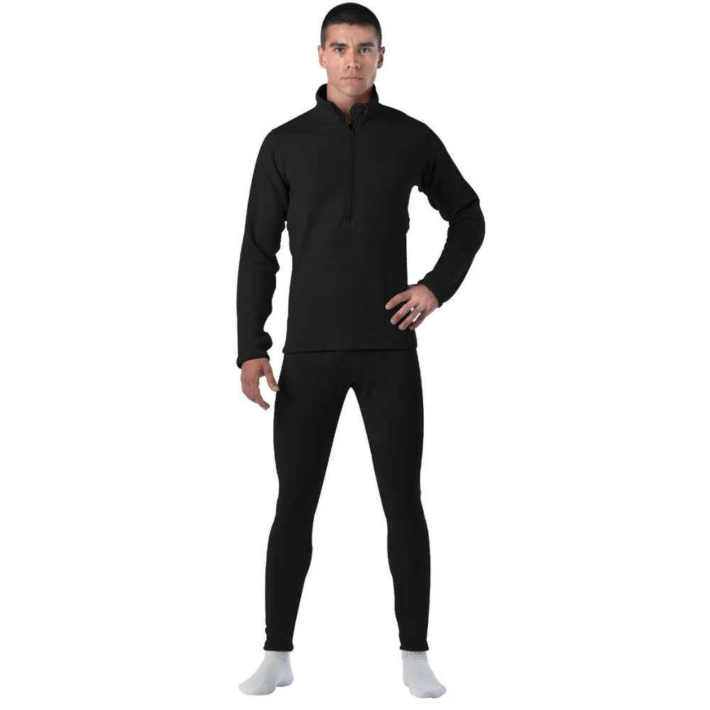 Rothco ECWCS Gen III Mid-Weight Underwear Top Level II (Black) - Image 2