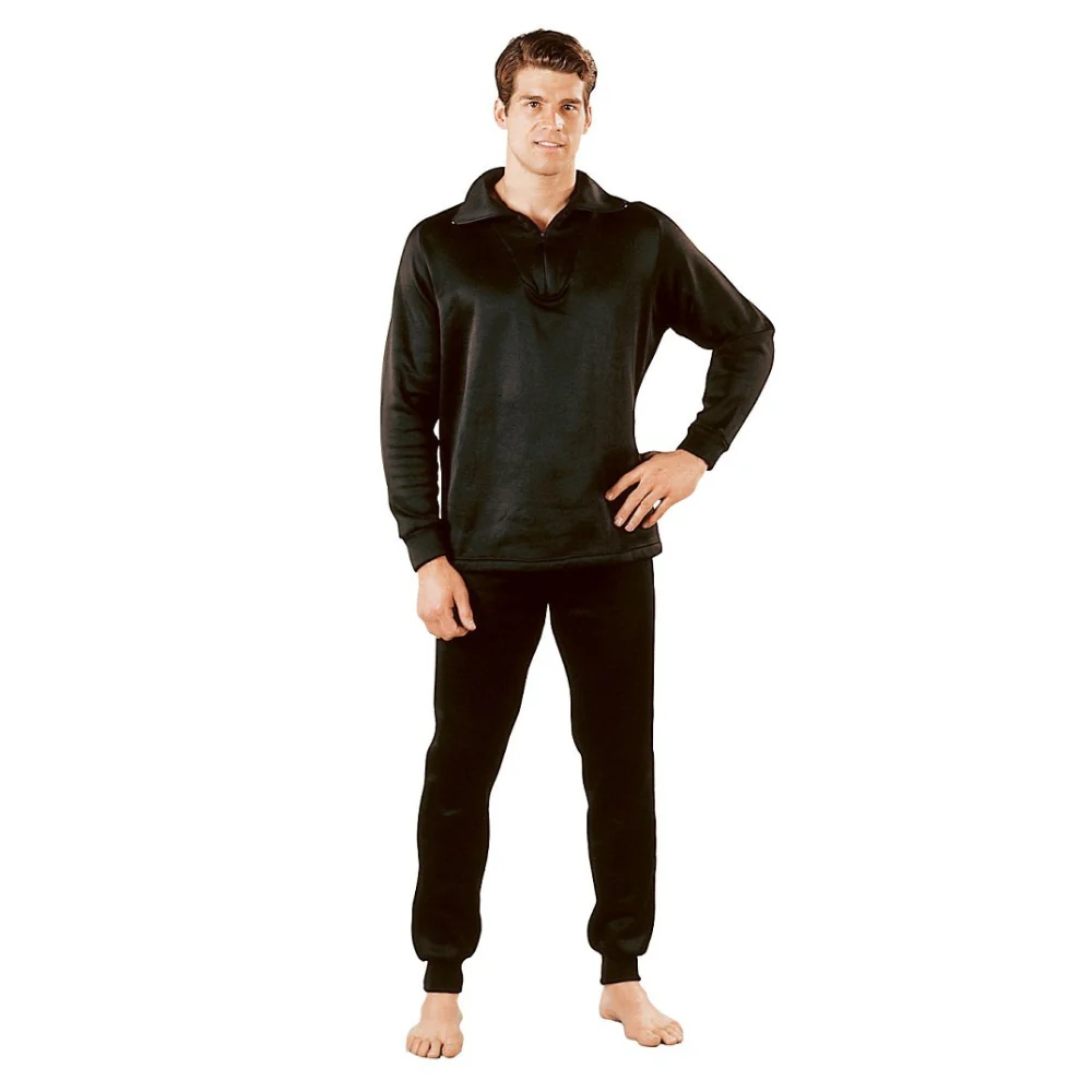Rothco ECWCS Poly Zip Collar Shirts (Black) - Image 4