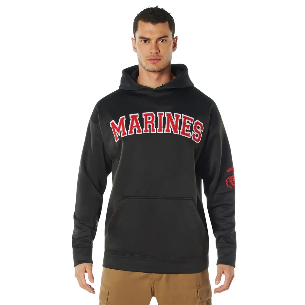 Rothco Embroidered Pullover Hoodies (Marines) - Image 2