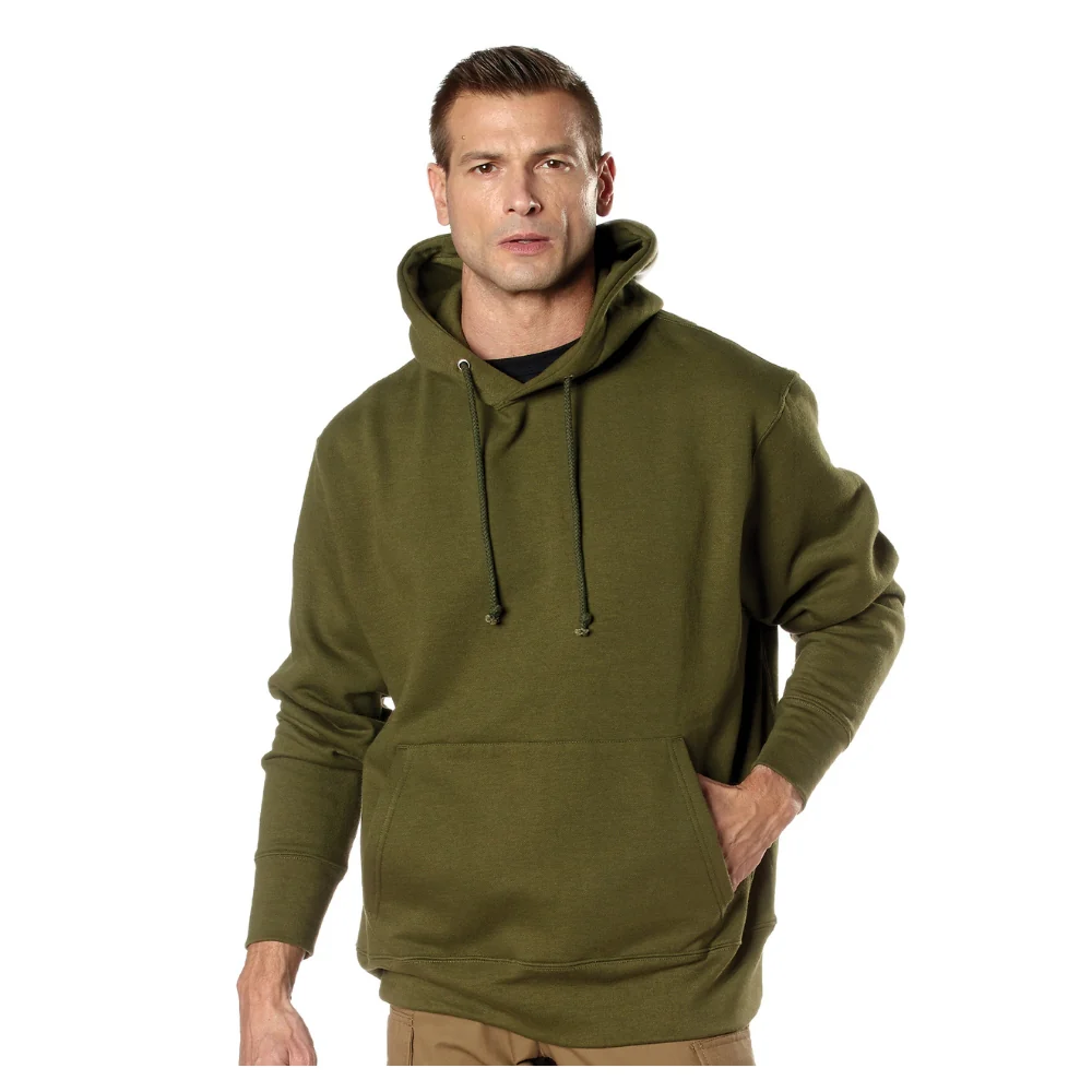 Rothco Every Day Pullover Hooded Sweatshirt (Olive Drab) - Image 2
