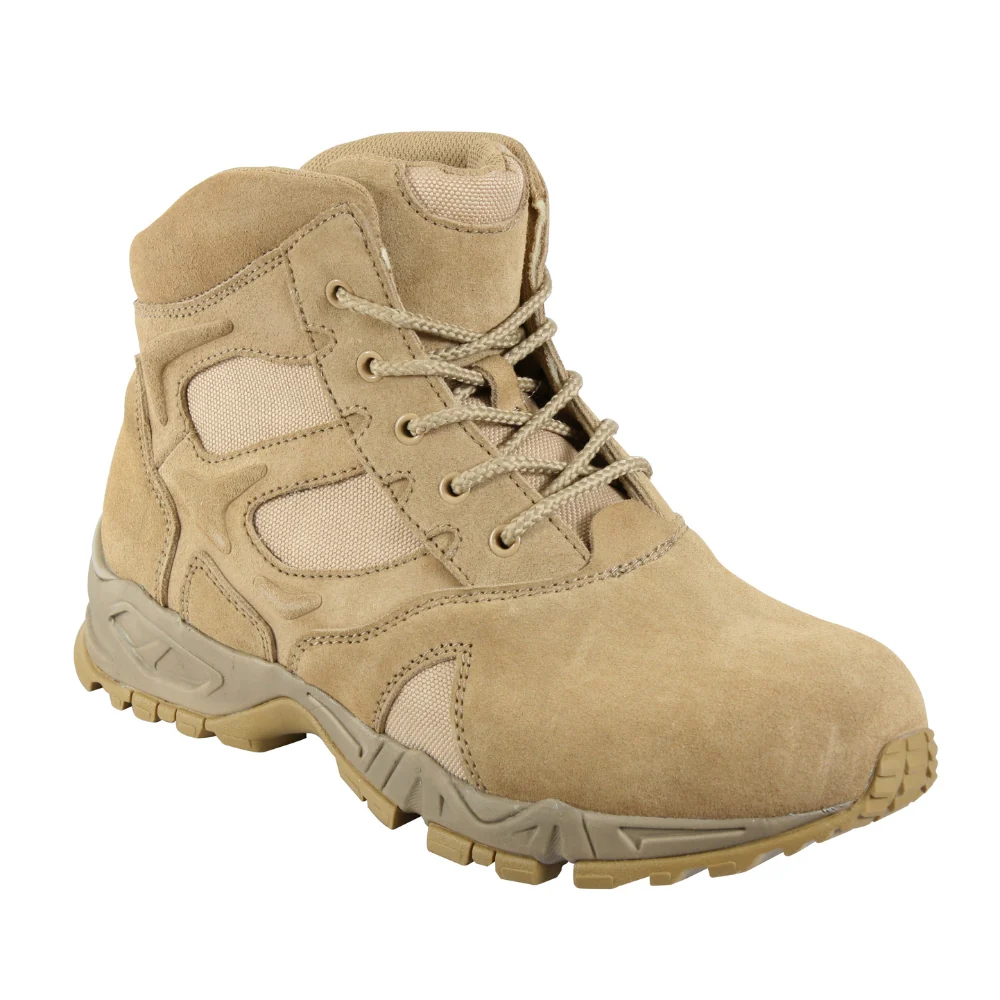 Rothco Forced Entry Desert Tan Deployment Boot - 6 Inch - Image 2