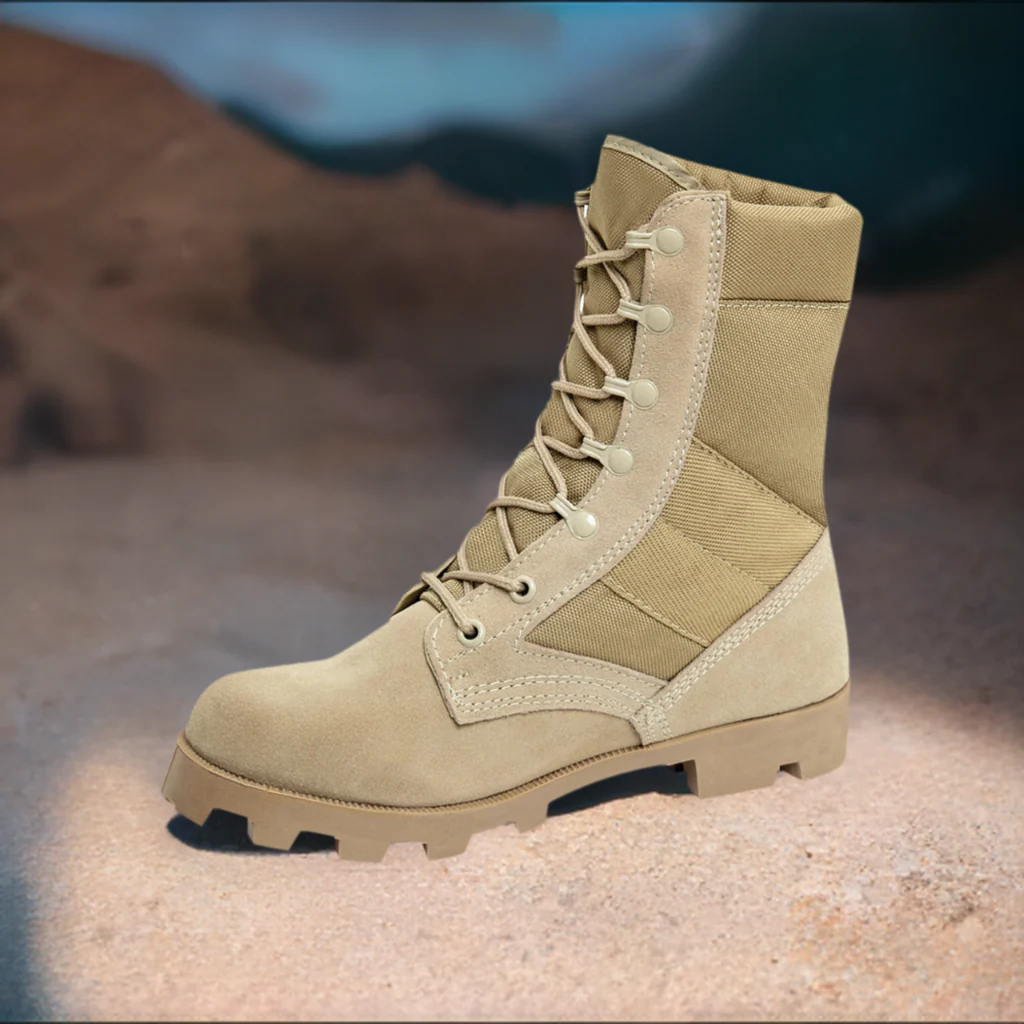 Rothco G.I. Type Speedlace Combat / Jungle Boot - 8 Inch (Desert Tan)