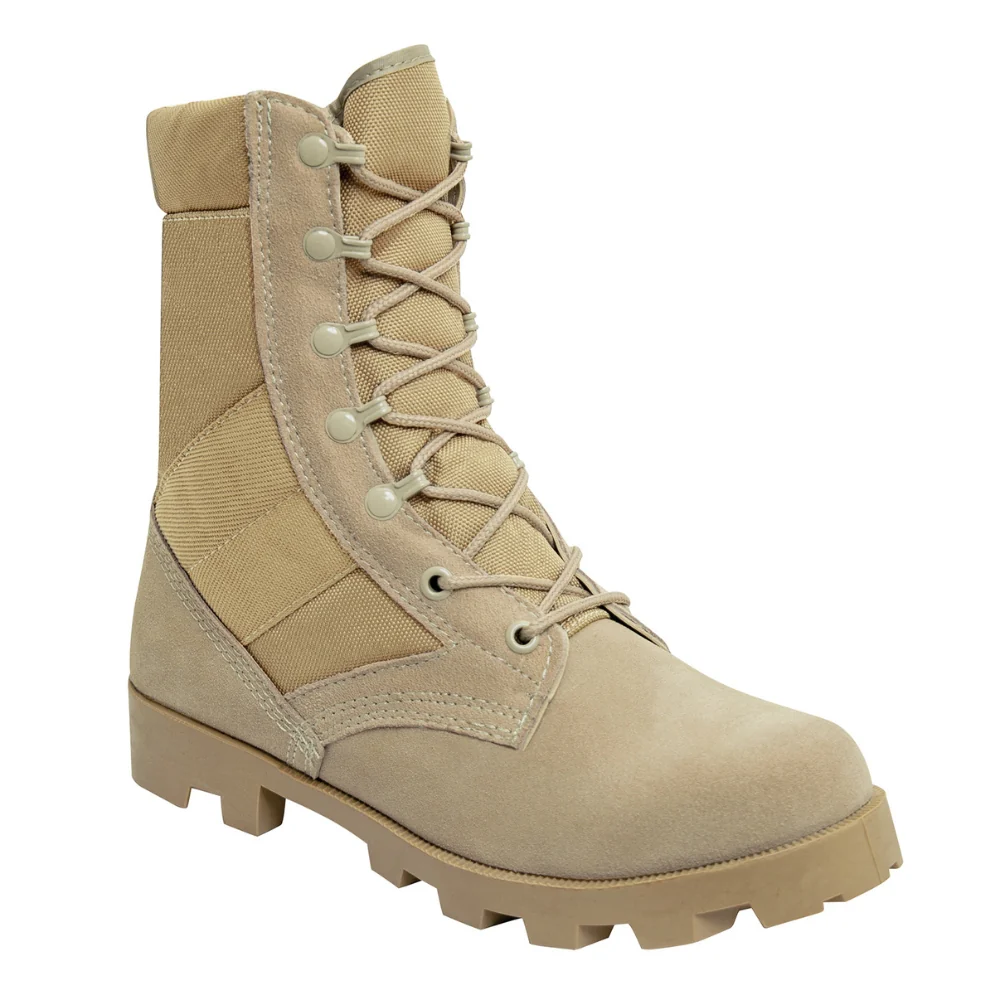 Rothco G.I. Type Speedlace Combat / Jungle Boot - 8 Inch (Desert Tan) - Image 2