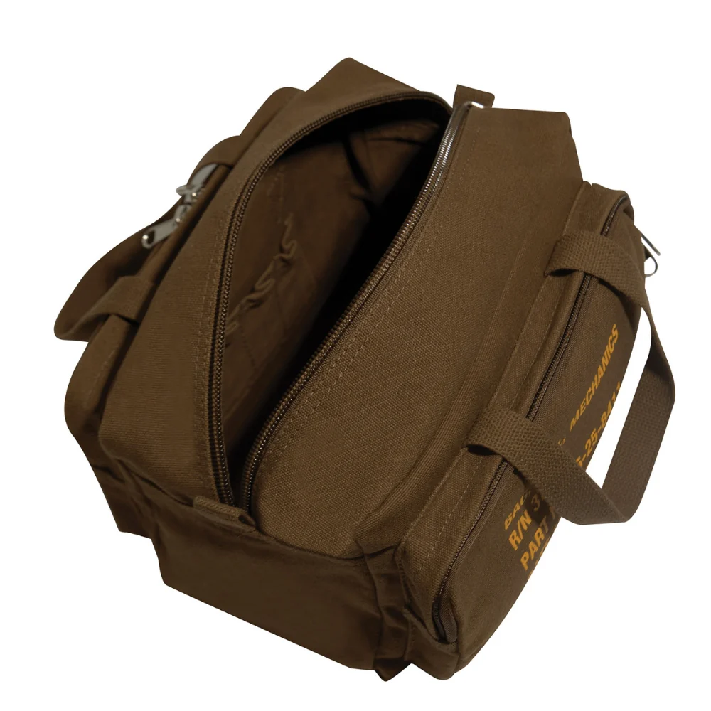 Rothco G.I. Type Zipper Pocket Mechanics Tool Bag With Military Stencil - Image 13