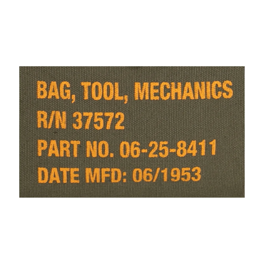 Rothco G.I. Type Zipper Pocket Mechanics Tool Bag With Military Stencil - Image 15