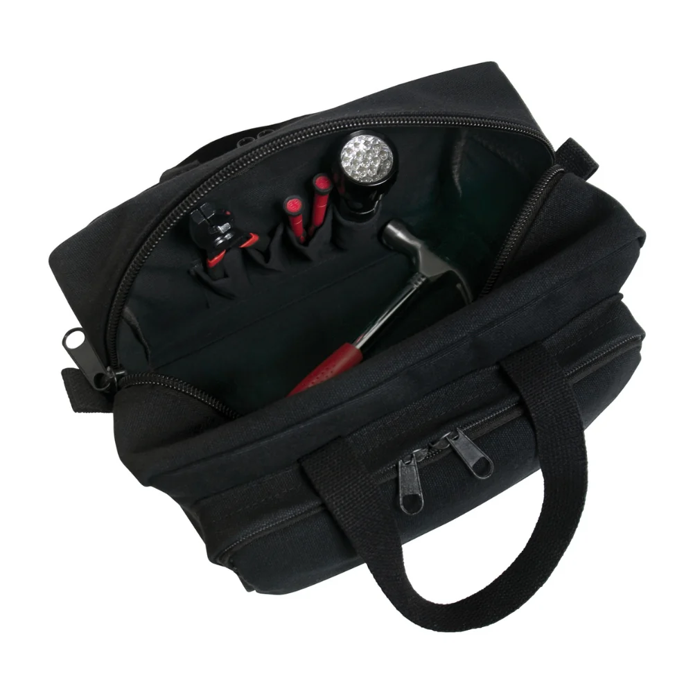 Rothco G.I. Type Zipper Pocket Mechanics Tool Bag With Military Stencil - Image 3