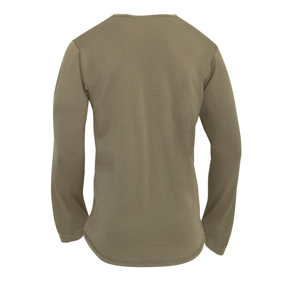 Rothco Gen III Level II Underwear Crew Top (AR 670-1 Coyote Brown) - Image 3