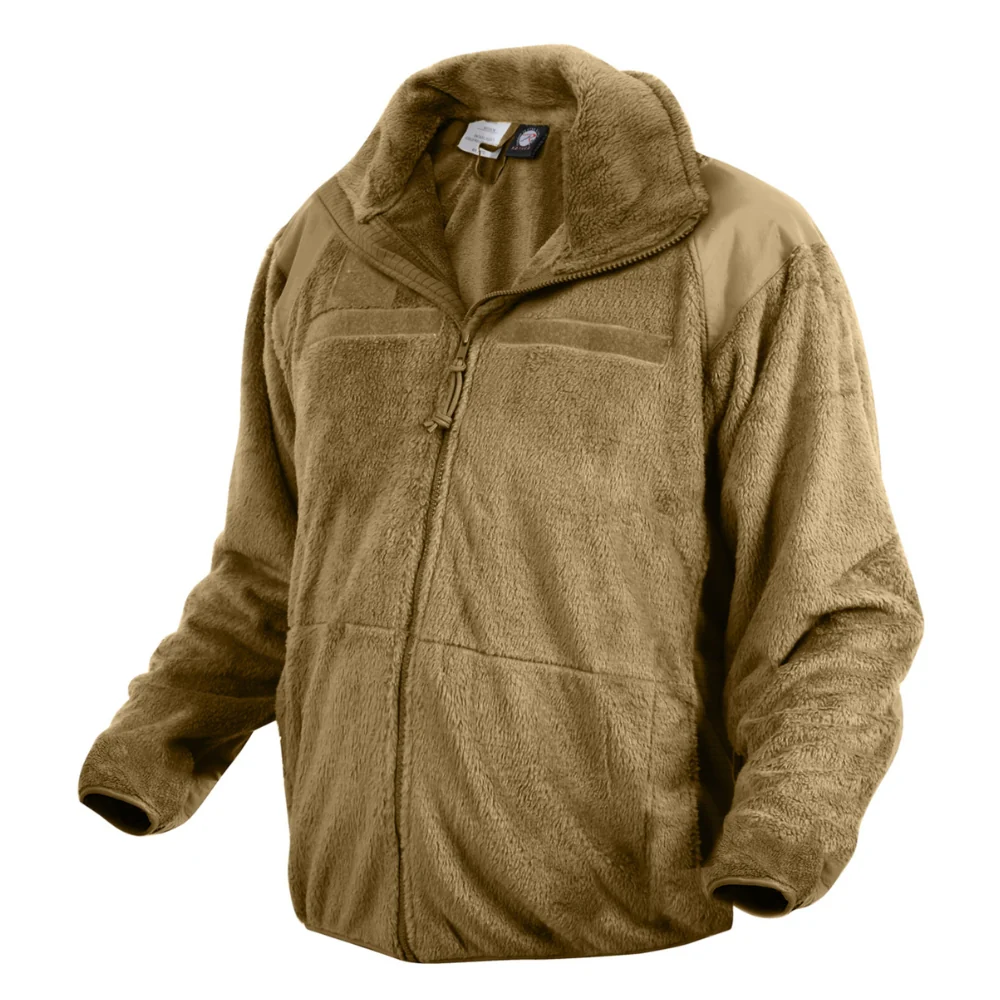 Rothco Generation III Level 3 ECWCS Fleece Jacket (Coyote Brown) - Image 2