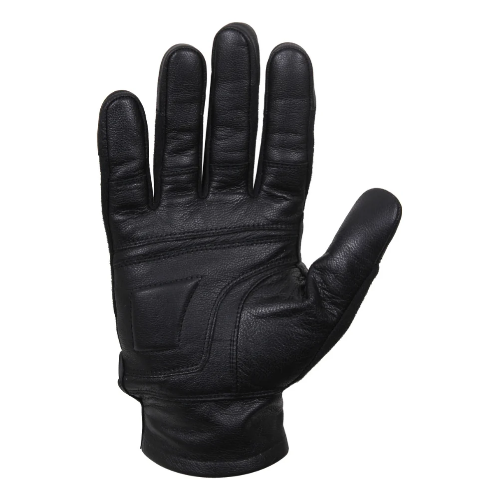 Rothco Hard Knuckle Cut and Fire Resistant Gloves (Black) - Image 2