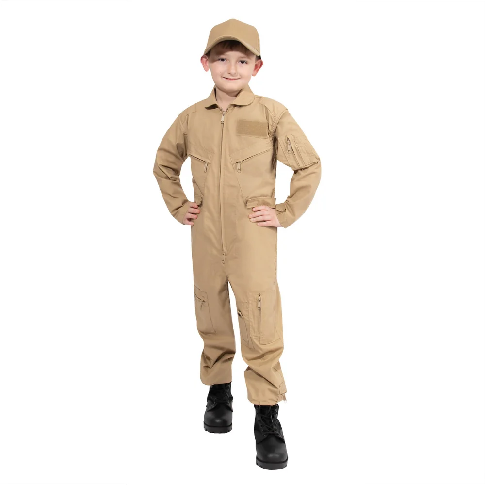 Rothco Kids Air Force Type Flightsuit (Khaki)