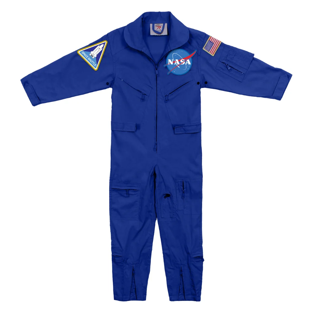 Rothco Kids NASA Flight Coveralls With Official NASA Patch