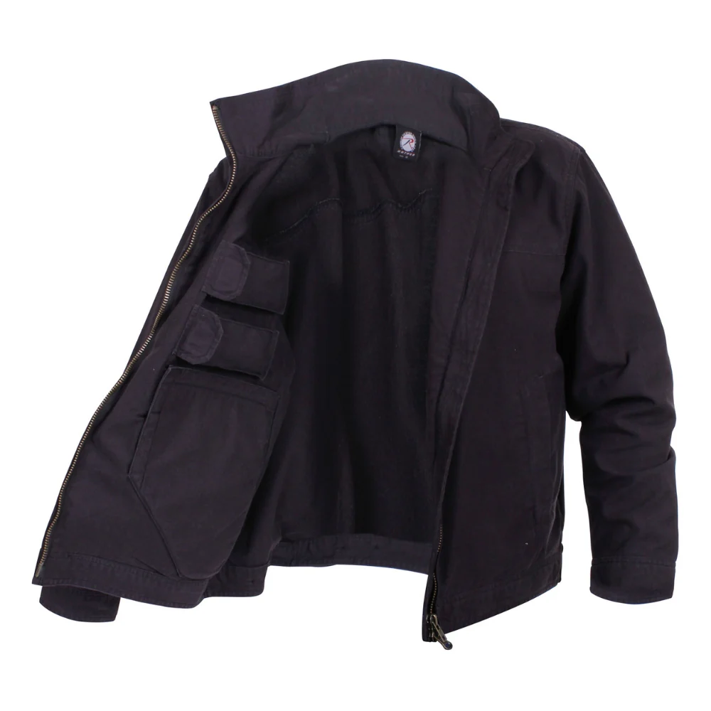 Rothco Lightweight Concealed Carry Jacket (Black) - Image 2