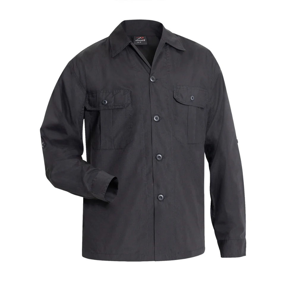 Rothco Lightweight Tactical Shirt (Black)