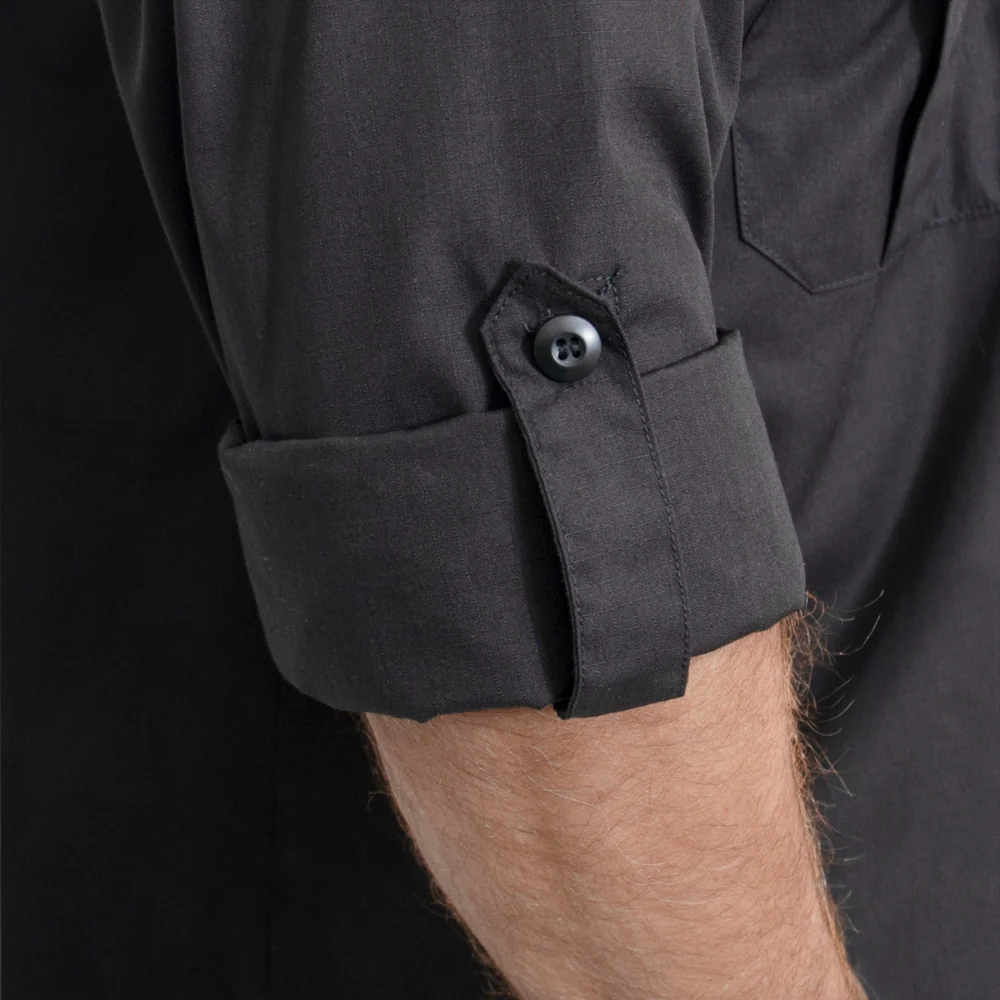 Rothco Lightweight Tactical Shirt (Black) - Image 8