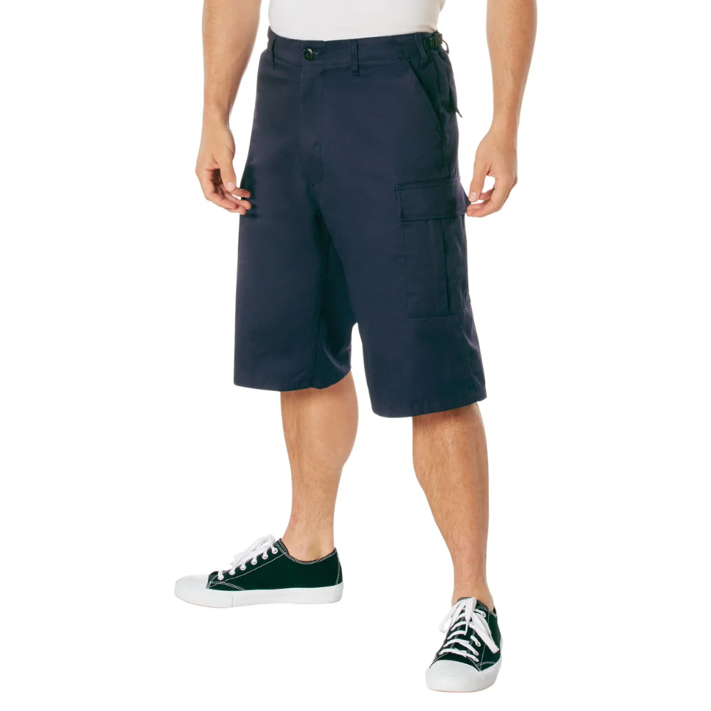Rothco Long Length BDU Shorts (Navy Blue) - Image 2