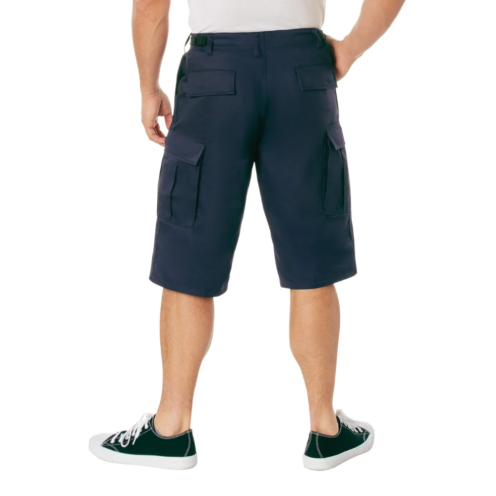 Rothco Long Length BDU Shorts (Navy Blue) - Image 3
