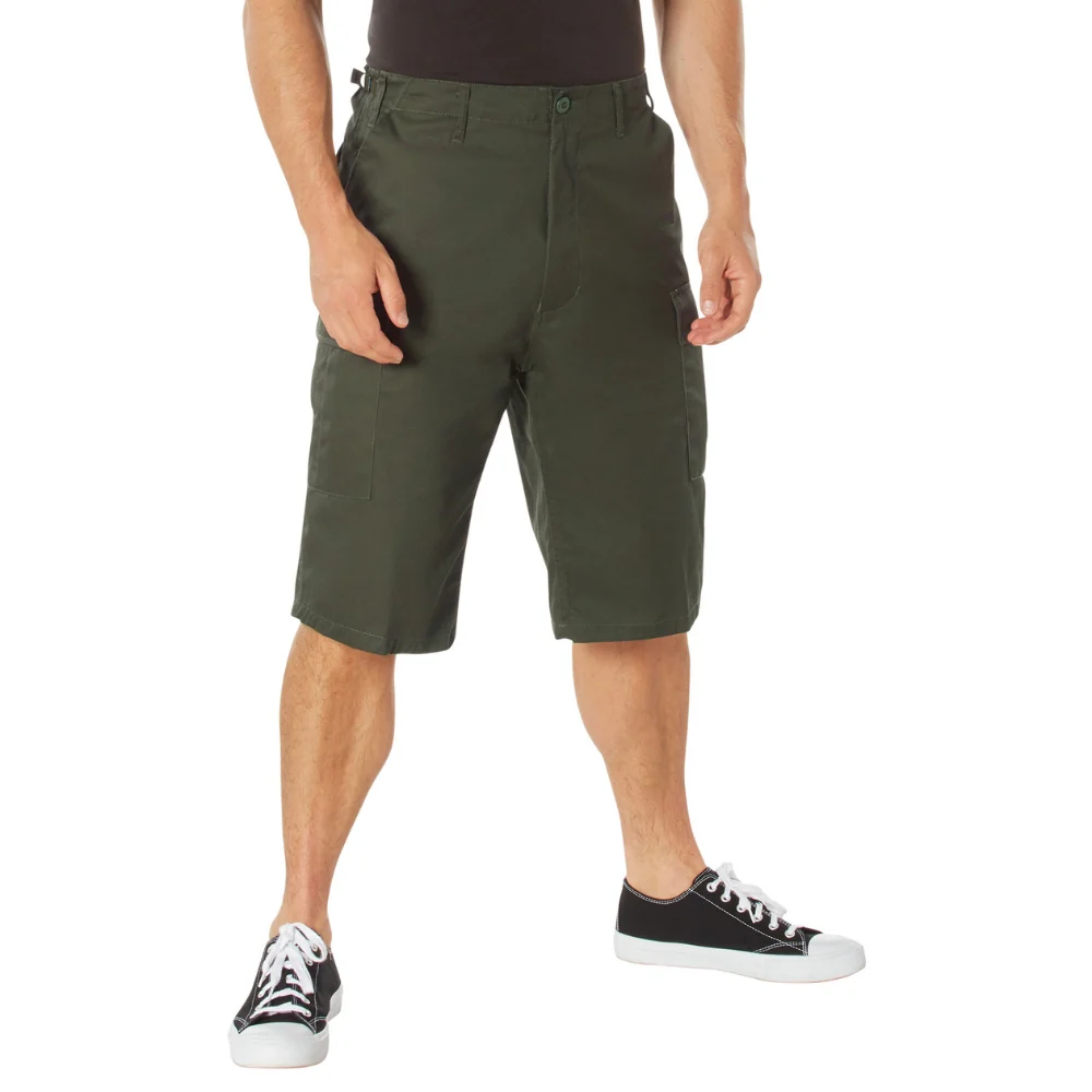 Rothco Long Length BDU Shorts (Olive Drab)