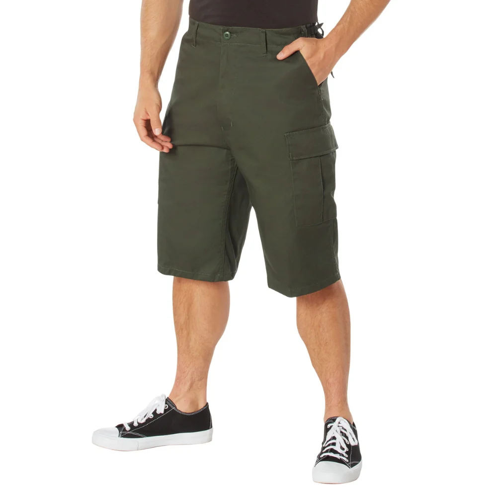 Rothco Long Length BDU Shorts (Olive Drab) - Image 2