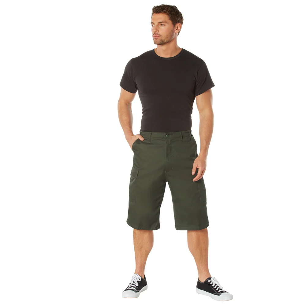 Rothco Long Length BDU Shorts (Olive Drab) - Image 4