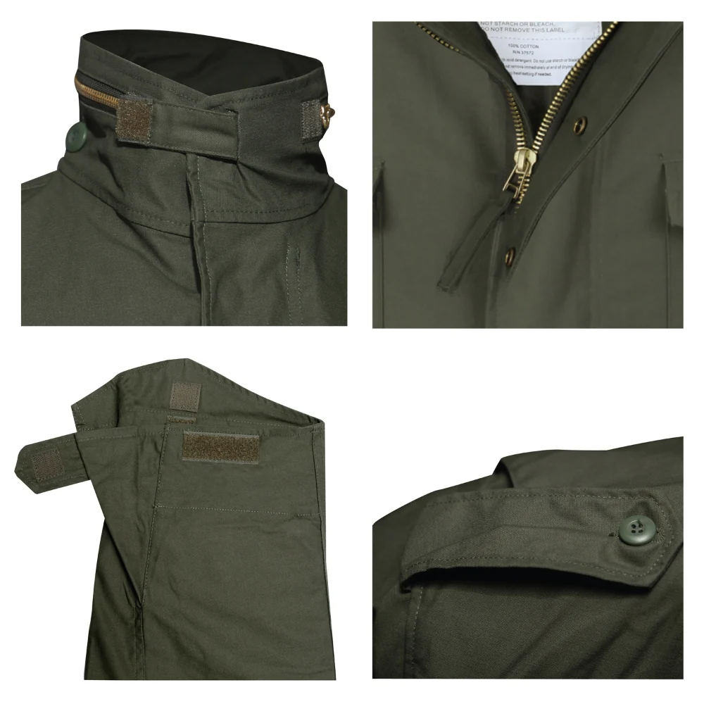 Rothco M-65 Field Jacket (Gunmetal Grey) - Image 3