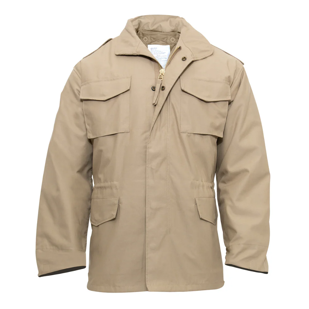 Rothco M-65 Field Jacket (Khaki)