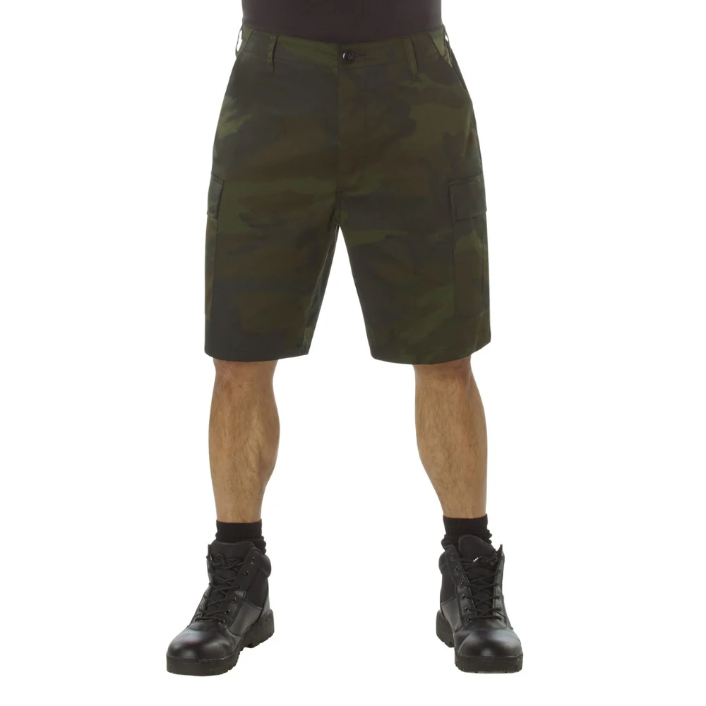 Rothco Midnight Camo BDU Shorts (Midnight Woodland Camo)