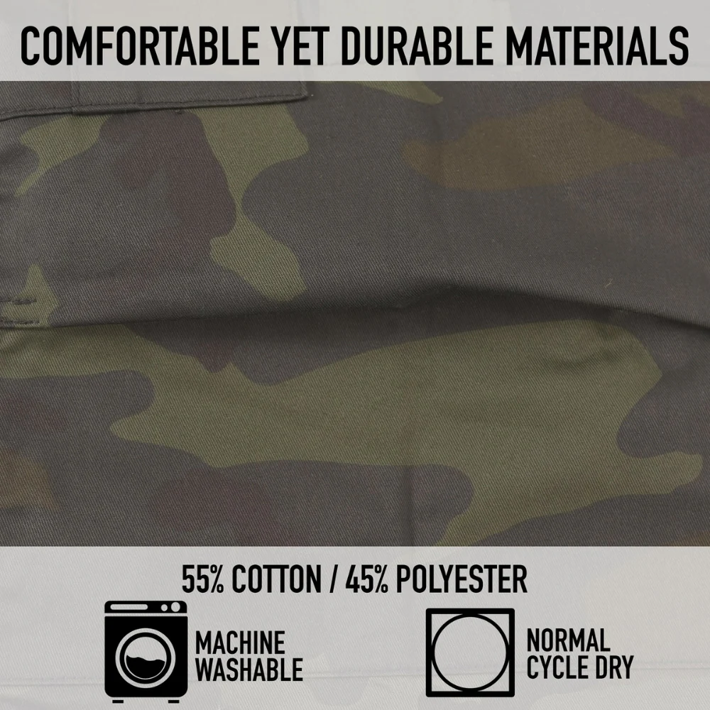 Rothco Midnight Camo BDU Shorts (Midnight Woodland Camo) - Image 8