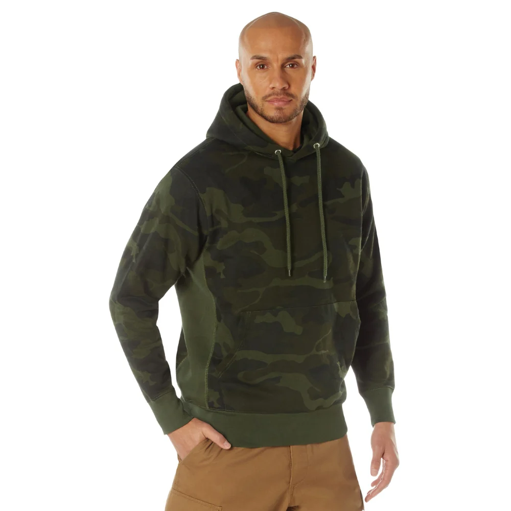 Rothco Midnight Camo Everyday Hoodie (Midnight Woodland Camo) - Image 2