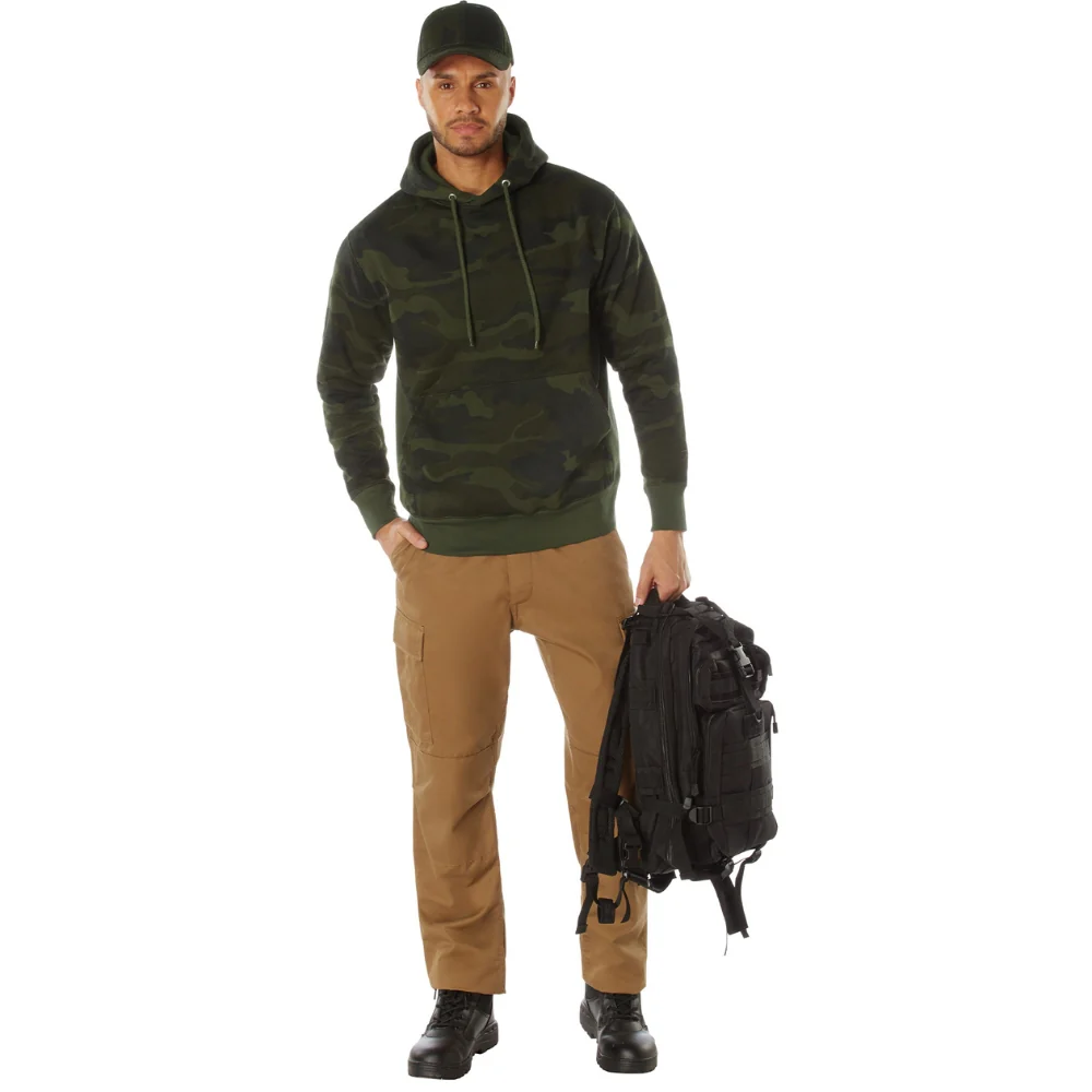 Rothco Midnight Camo Everyday Hoodie (Midnight Woodland Camo) - Image 6