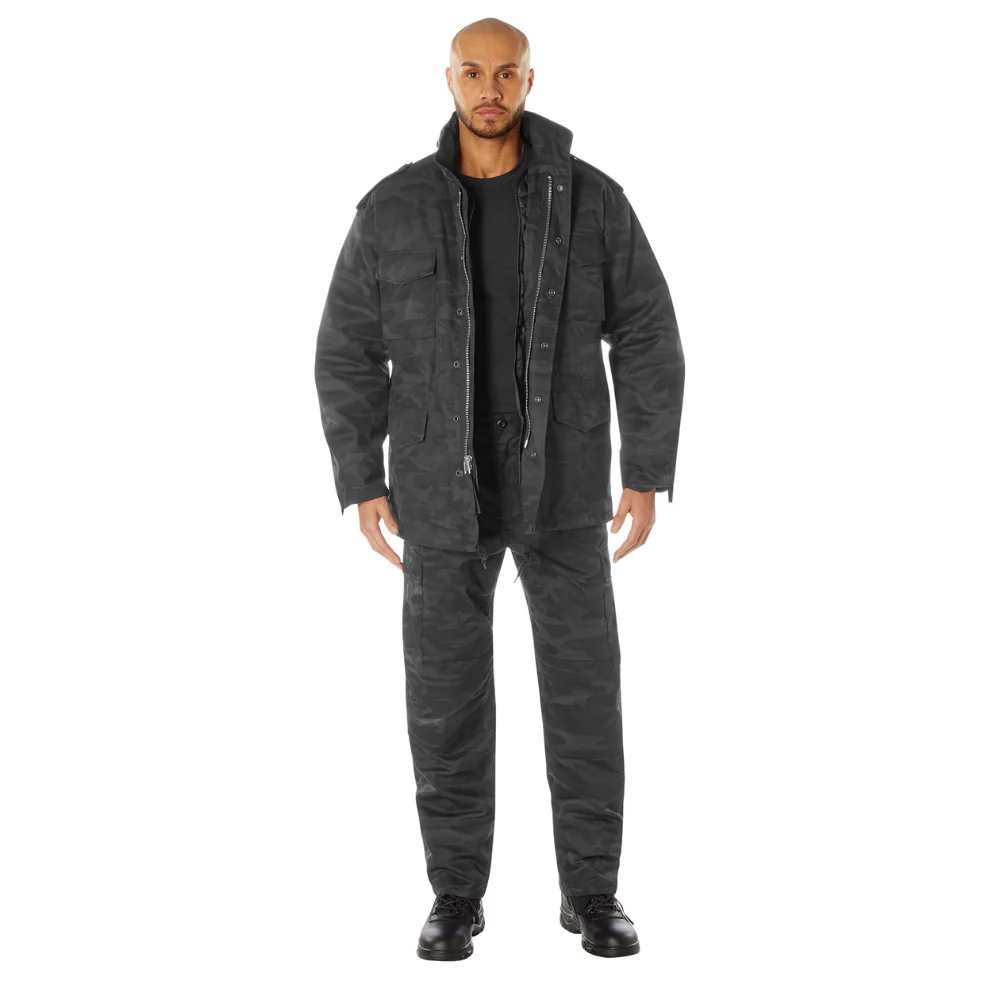 Rothco Midnight Camo Tactical BDU Pants (Midnight Black Camo) - Image 5
