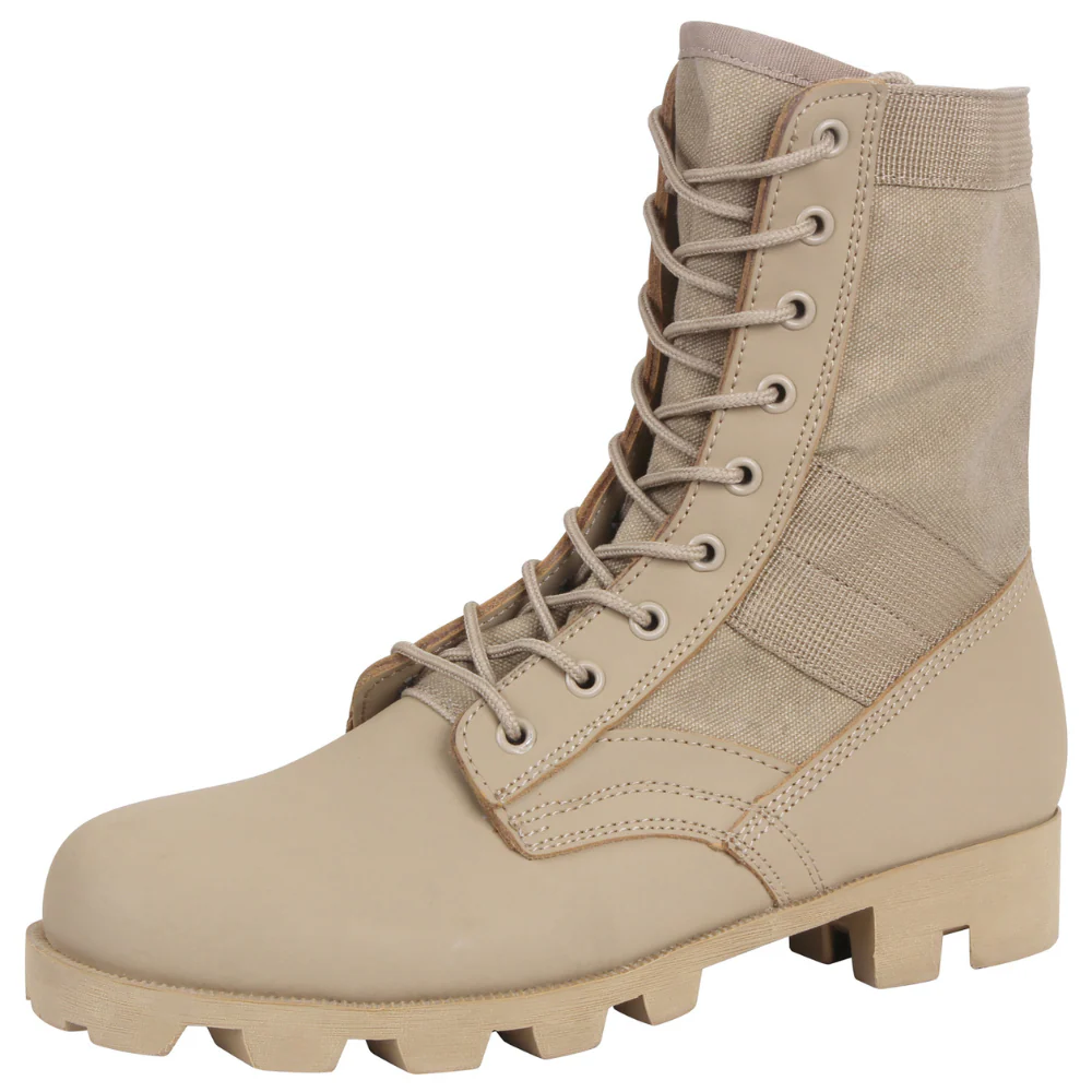 Rothco Military Jungle Boots - 8 Inch (Dessert Tan) - Image 2