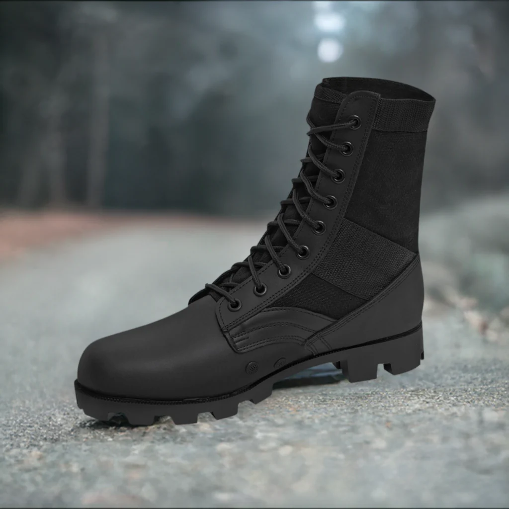Rothco Military Jungle Boots - 8 Inch (Black)