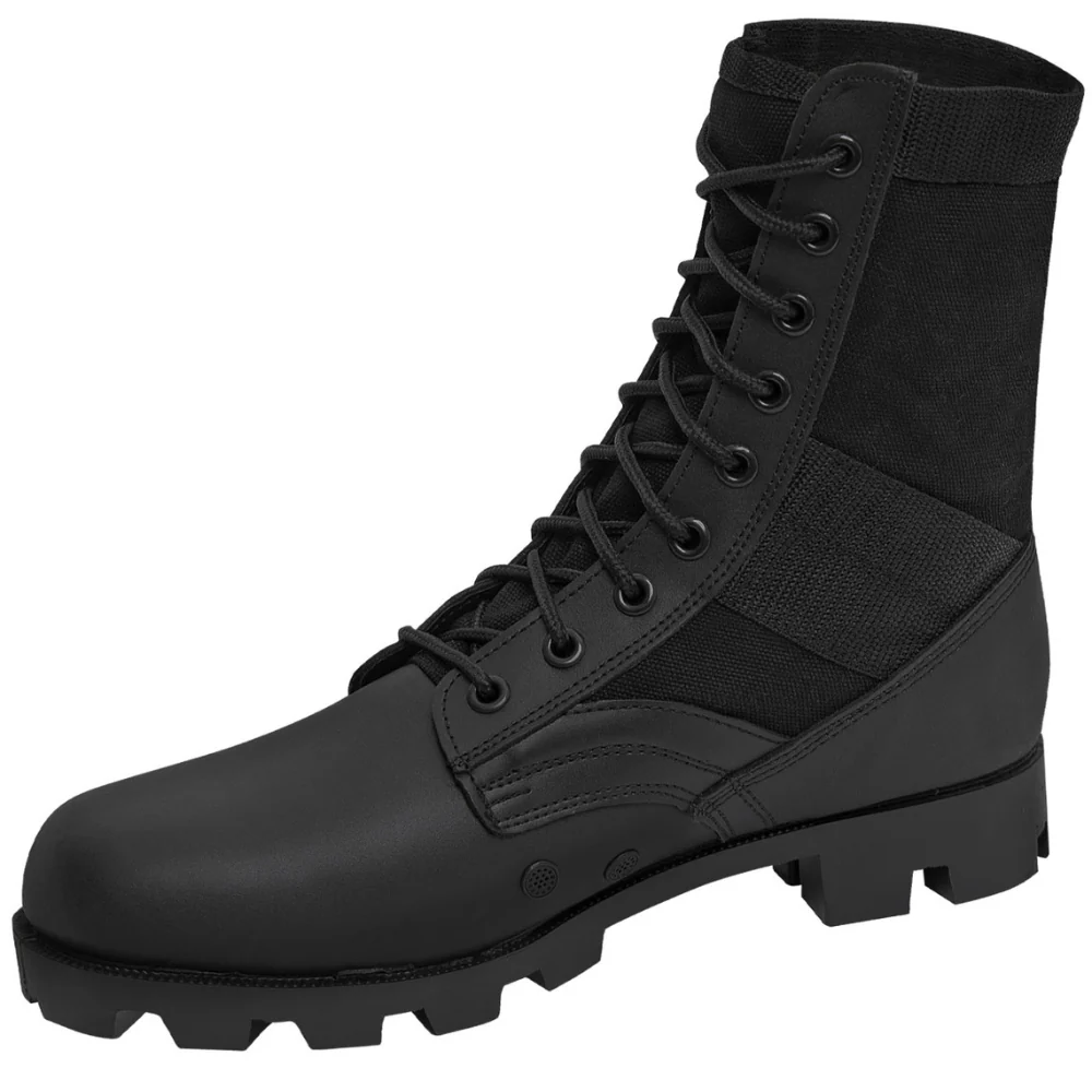 Rothco Military Jungle Boots - 8 Inch (Black) - Image 3