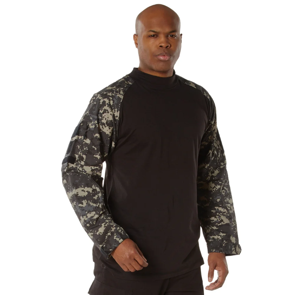 Rothco Military NYCO FR Fire Retardant Combat Shirt (Subdued Urban Digital Camo) - Image 2