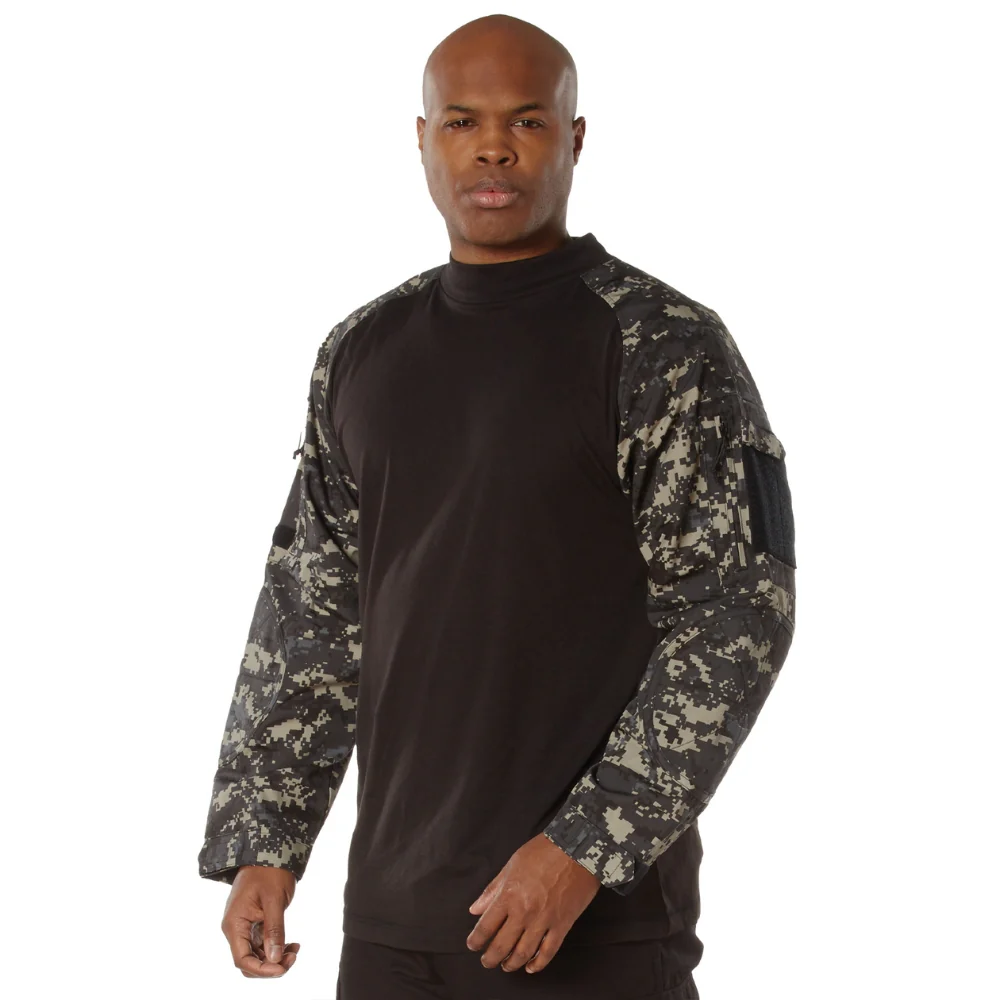 Rothco Military NYCO FR Fire Retardant Combat Shirt (Subdued Urban Digital Camo) - Image 3