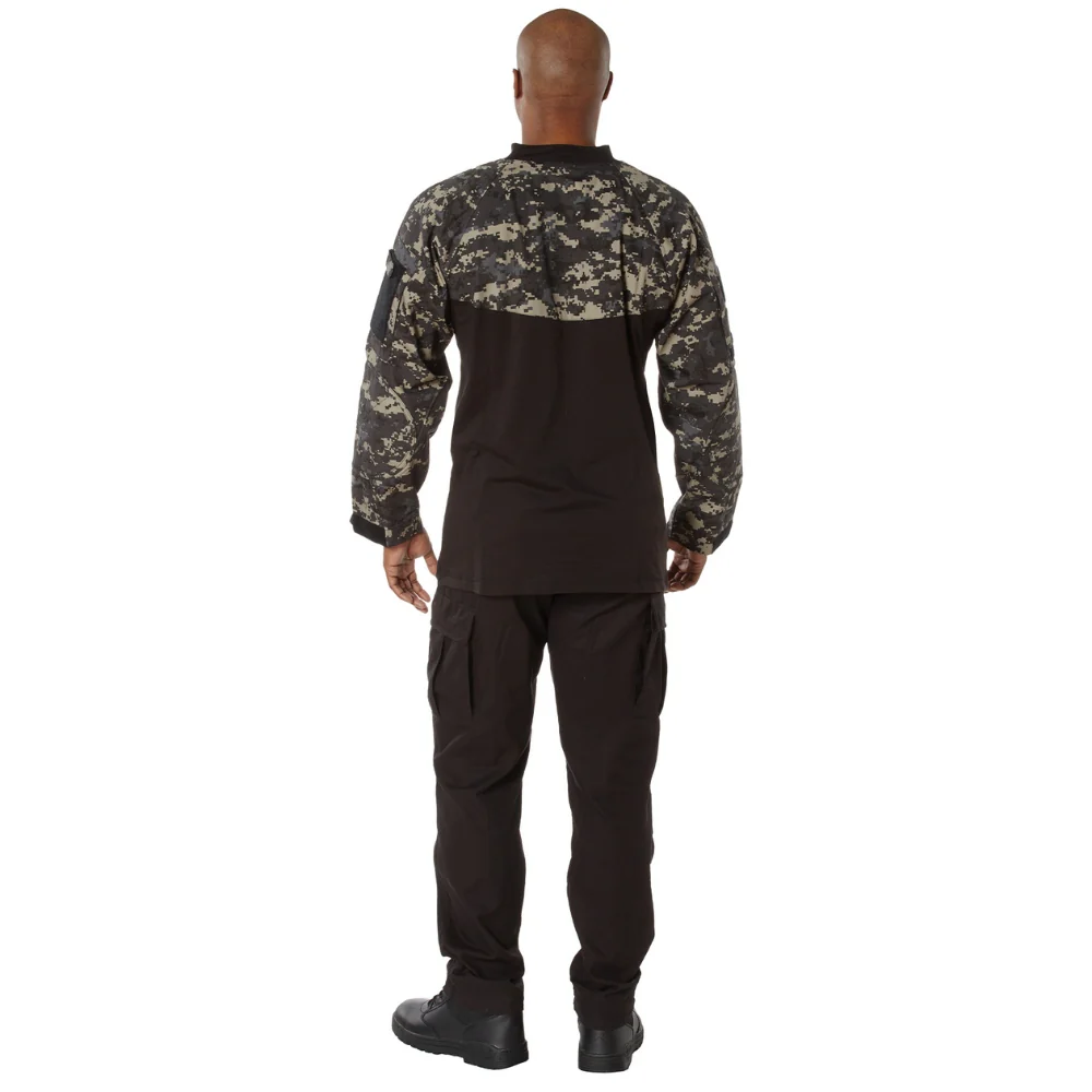 Rothco Military NYCO FR Fire Retardant Combat Shirt (Subdued Urban Digital Camo) - Image 4