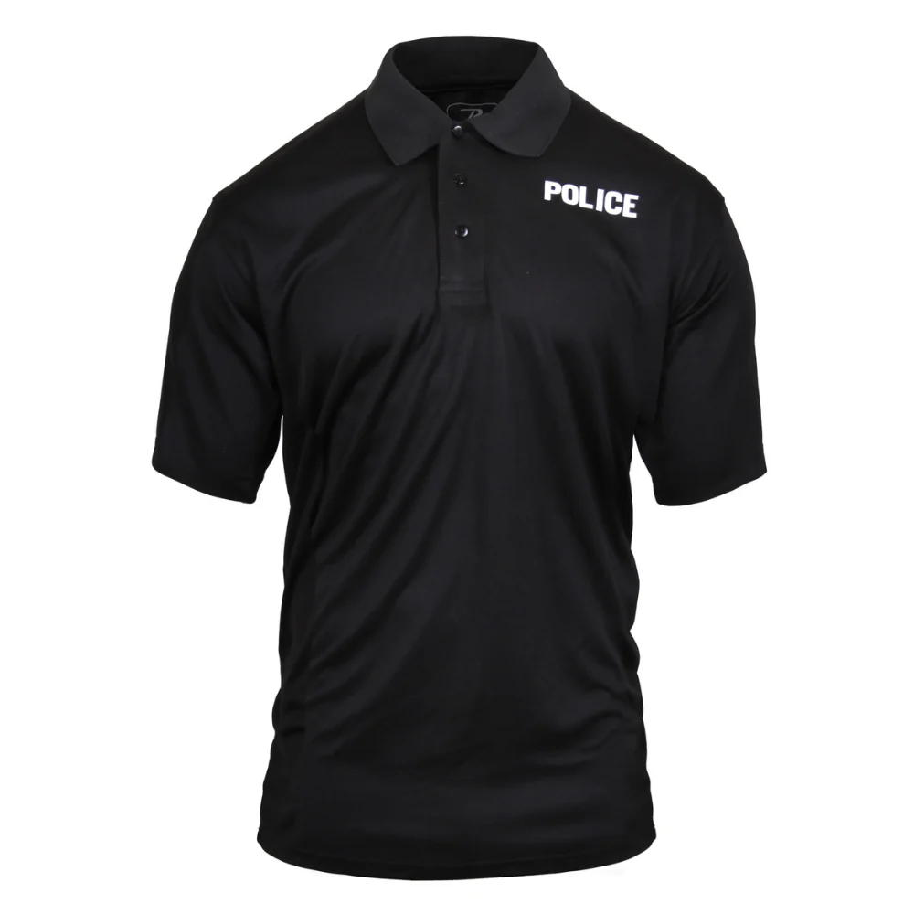 Rothco Moisture Wicking Police Polo Shirt